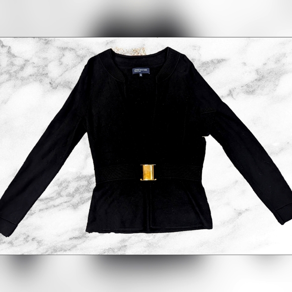 Jones New York. Size small black sweater. - Picture 2 of 4